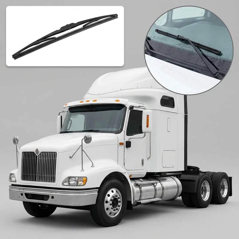 Passenger Side Wiper Blade for International 9100i SBA (2000 - 2003) - 1